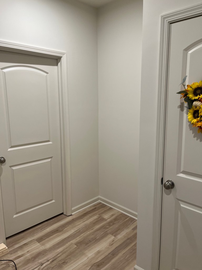 Empty niche in our entryway