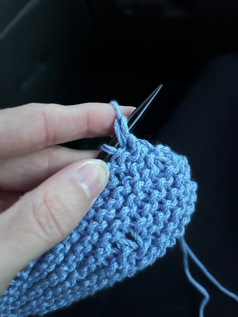 knitting mistake